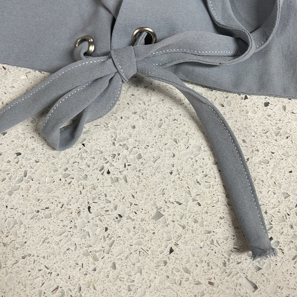 JOA Puff Sleeve Top Large - Picture 12 of 14